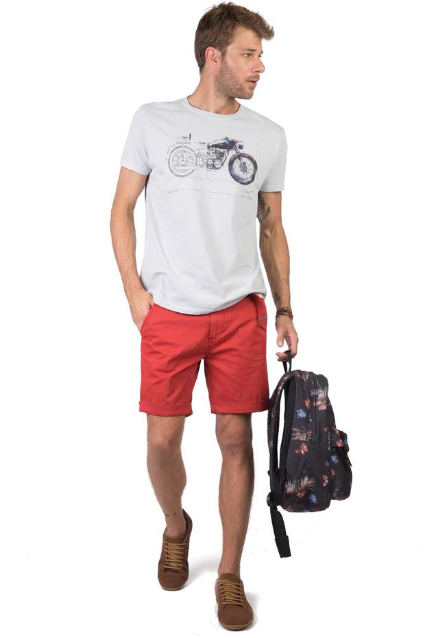 17264_C056_3-BERMUDA-CHINO-FLEX-COM-CINTO