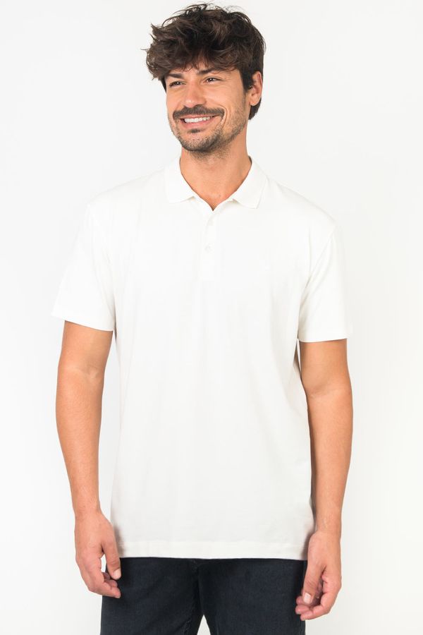 Polo Especial Pima Off White OFF WHITE/GG
