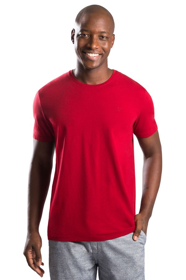 T-Shirt Básica Premium Pima Vermelho Escuro VERMELHO ESCURO/GG
