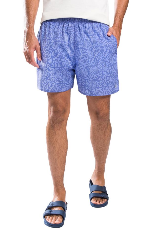 Short Estampado Turtle Azul Jeans AZUL JEANS/P