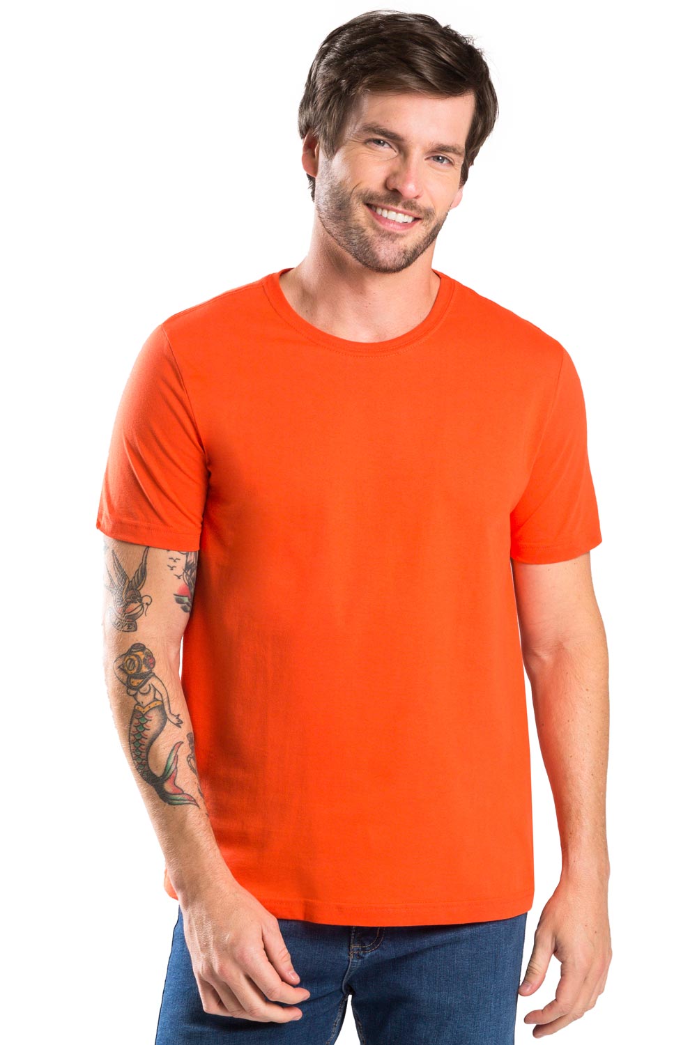T-Shirt Básica New Comfort Laranja