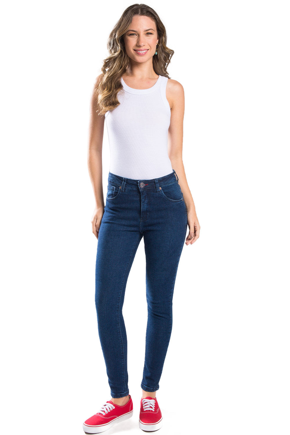 Calça Jeans Skinny Flex Premium Stone