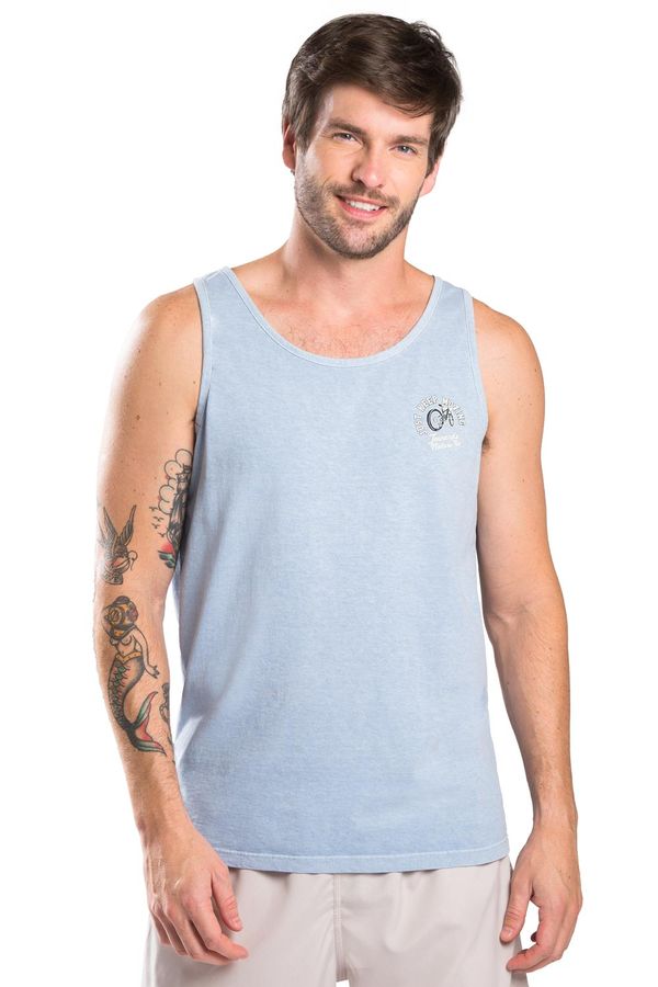 Regata Estampada Azul AZUL/M