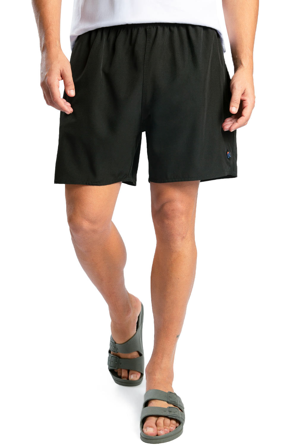 Short Liso Preto