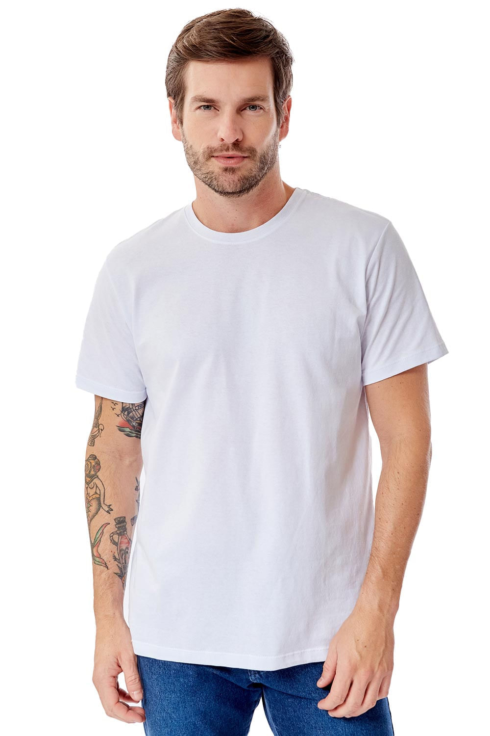 T-Shirt Básica Comfort Branco