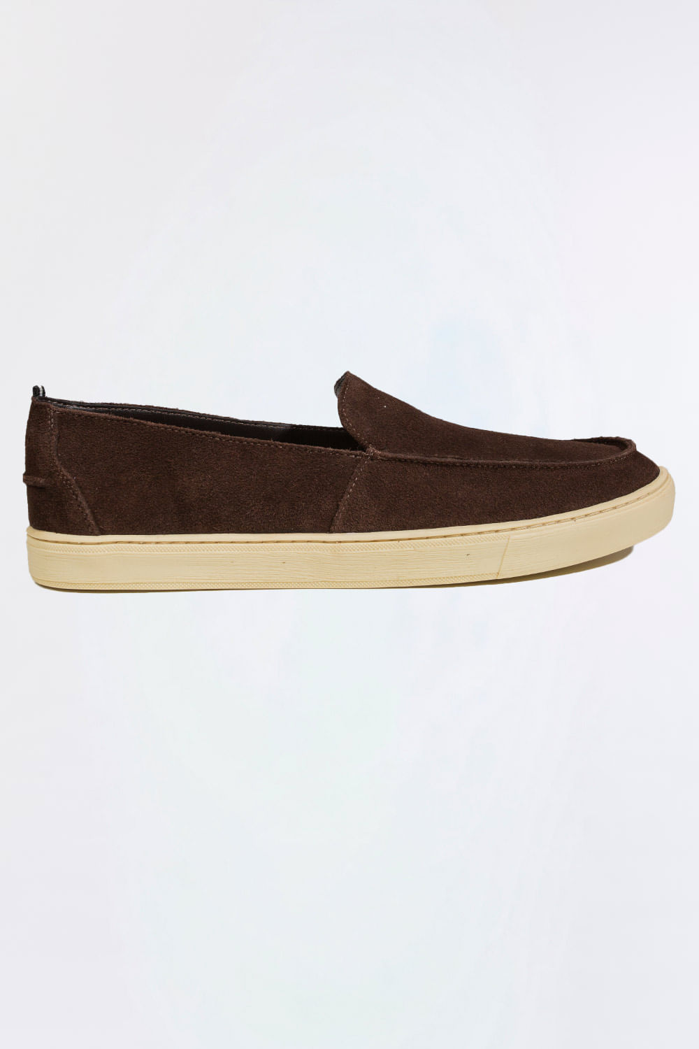 Tênis Loafer Camurça Café