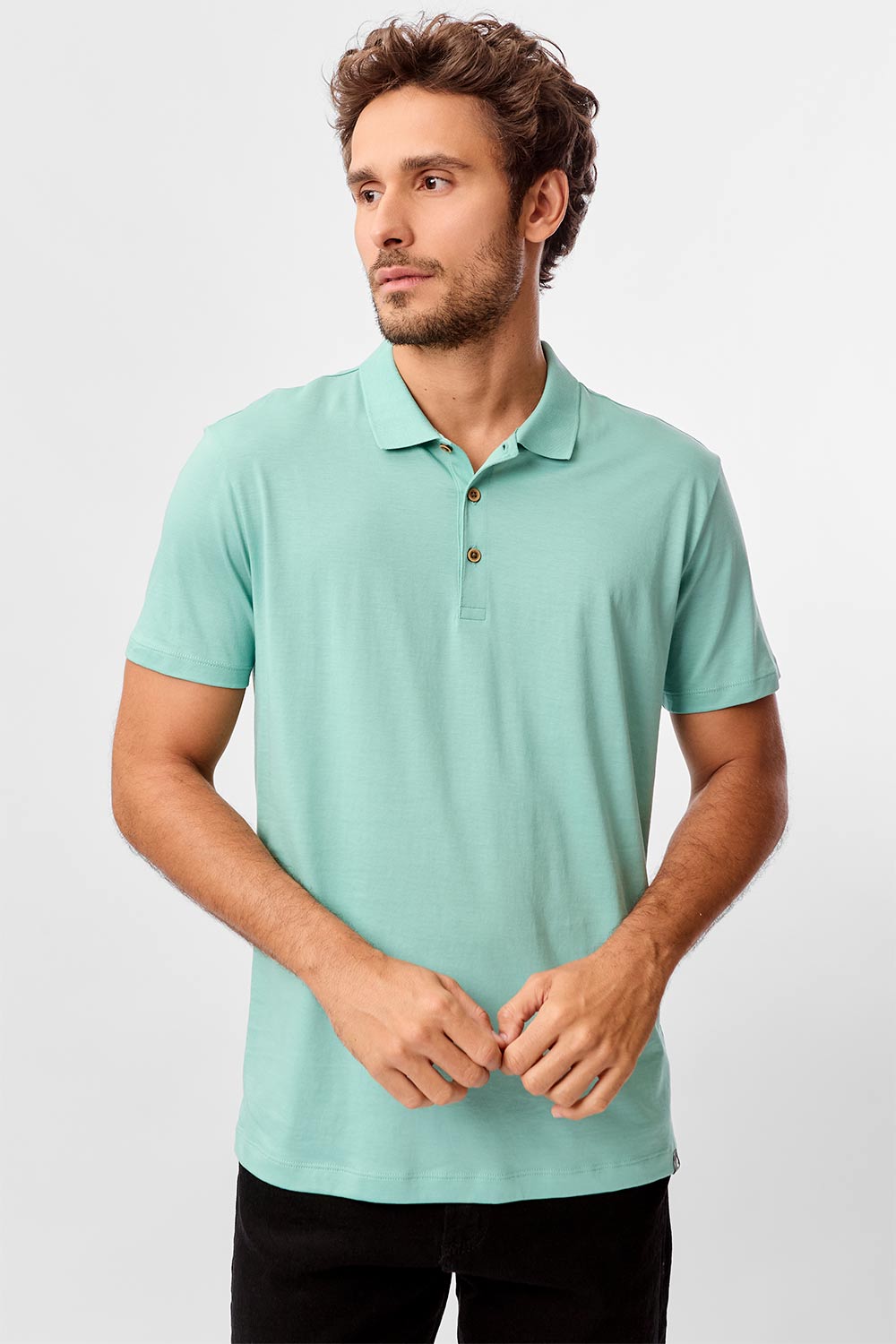 Polo Pima Verde Claro