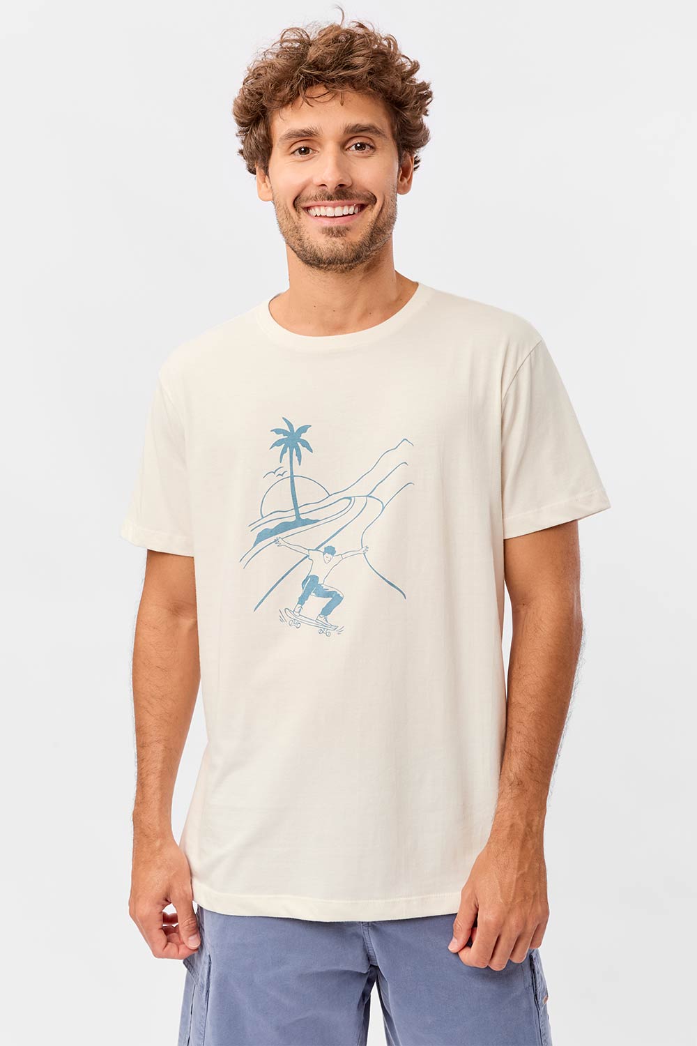 T-Shirt Estampada Off White