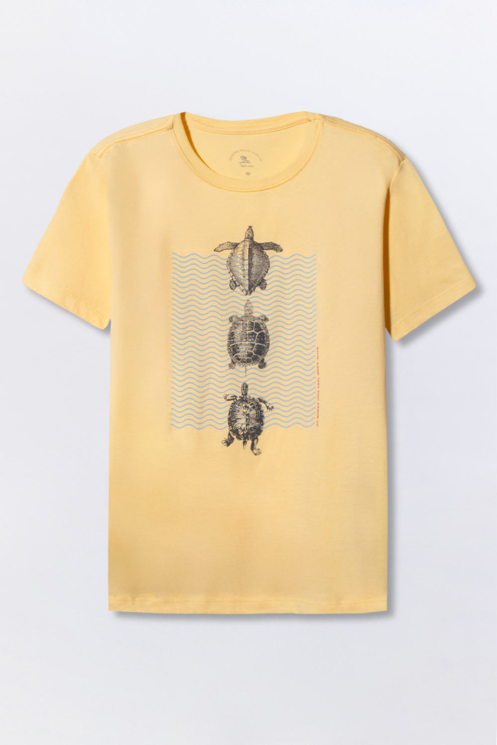 T-Shirt Infantil Estampada Alive Amarelo Claro