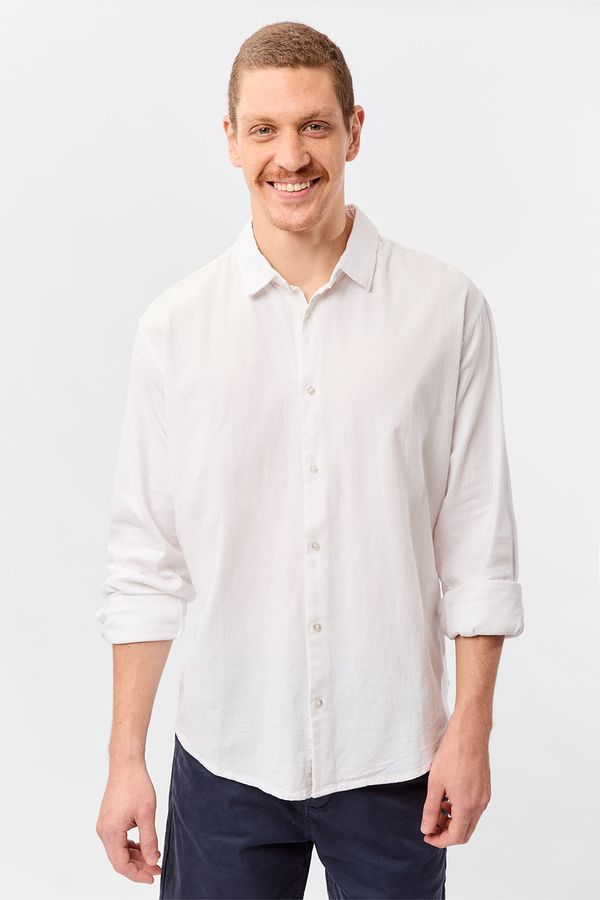 Camisa Linho Premium Branca BRANCA/M