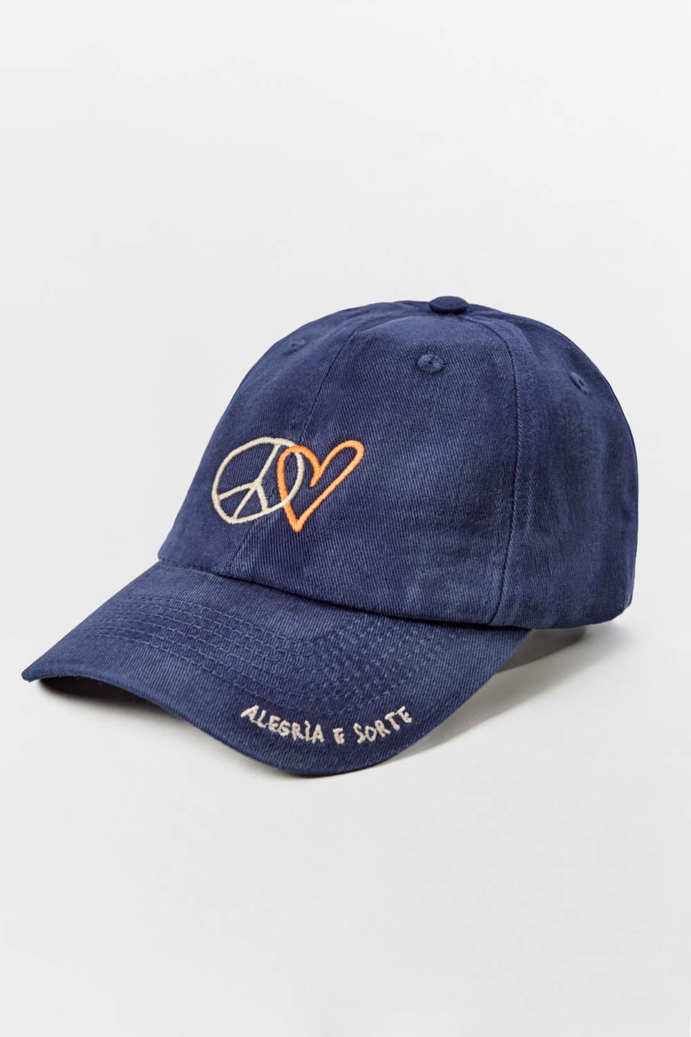 Boné Paz Amor Azul Jeans