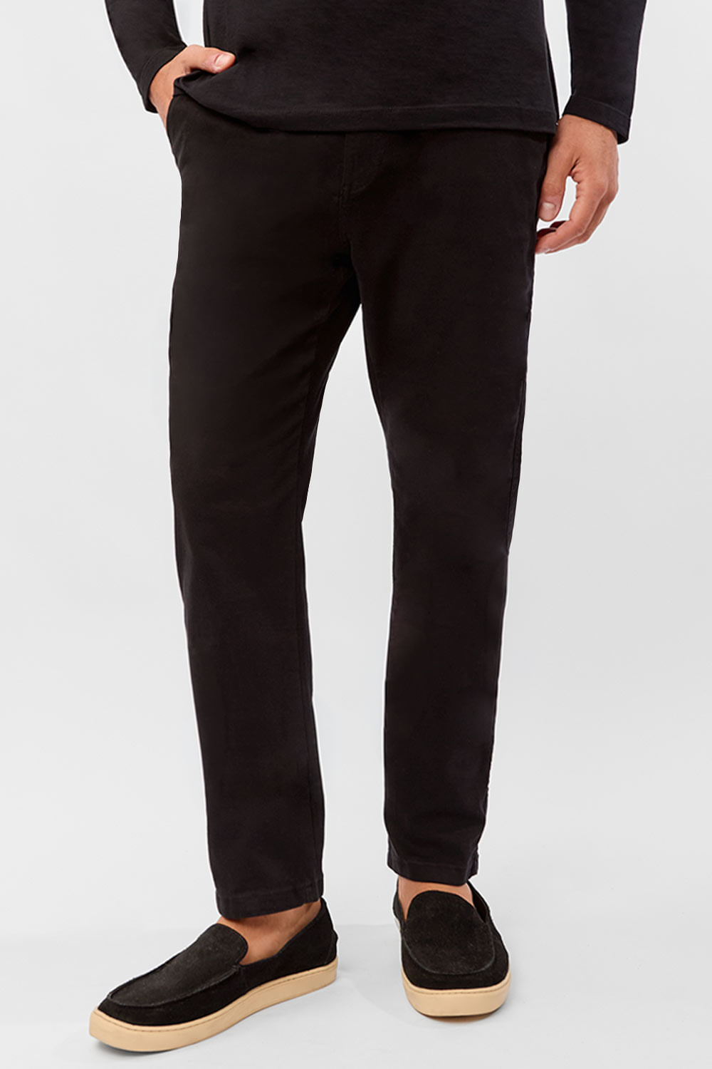 Calça Chino New Flex Preta