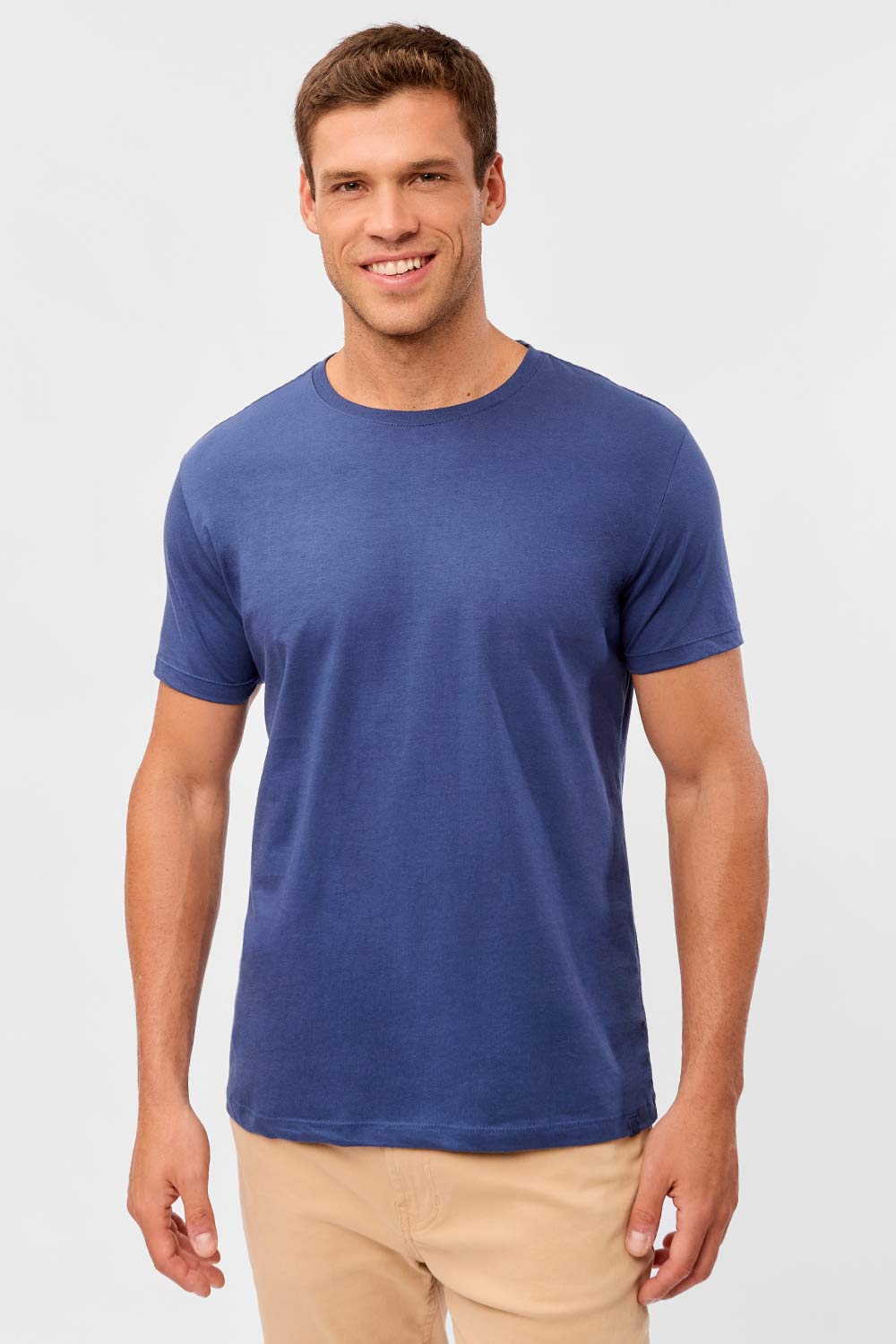 T-Shirt Básica Comfort Azul Marinho
