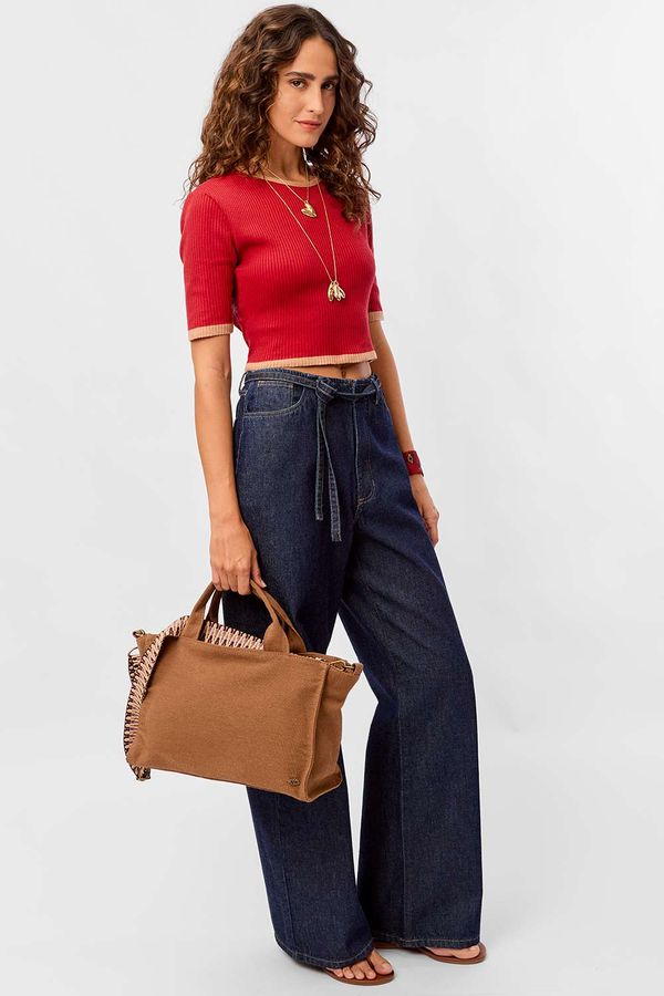 Calça Jeans Wide Leg Azul Jeans AZUL JEANS/36