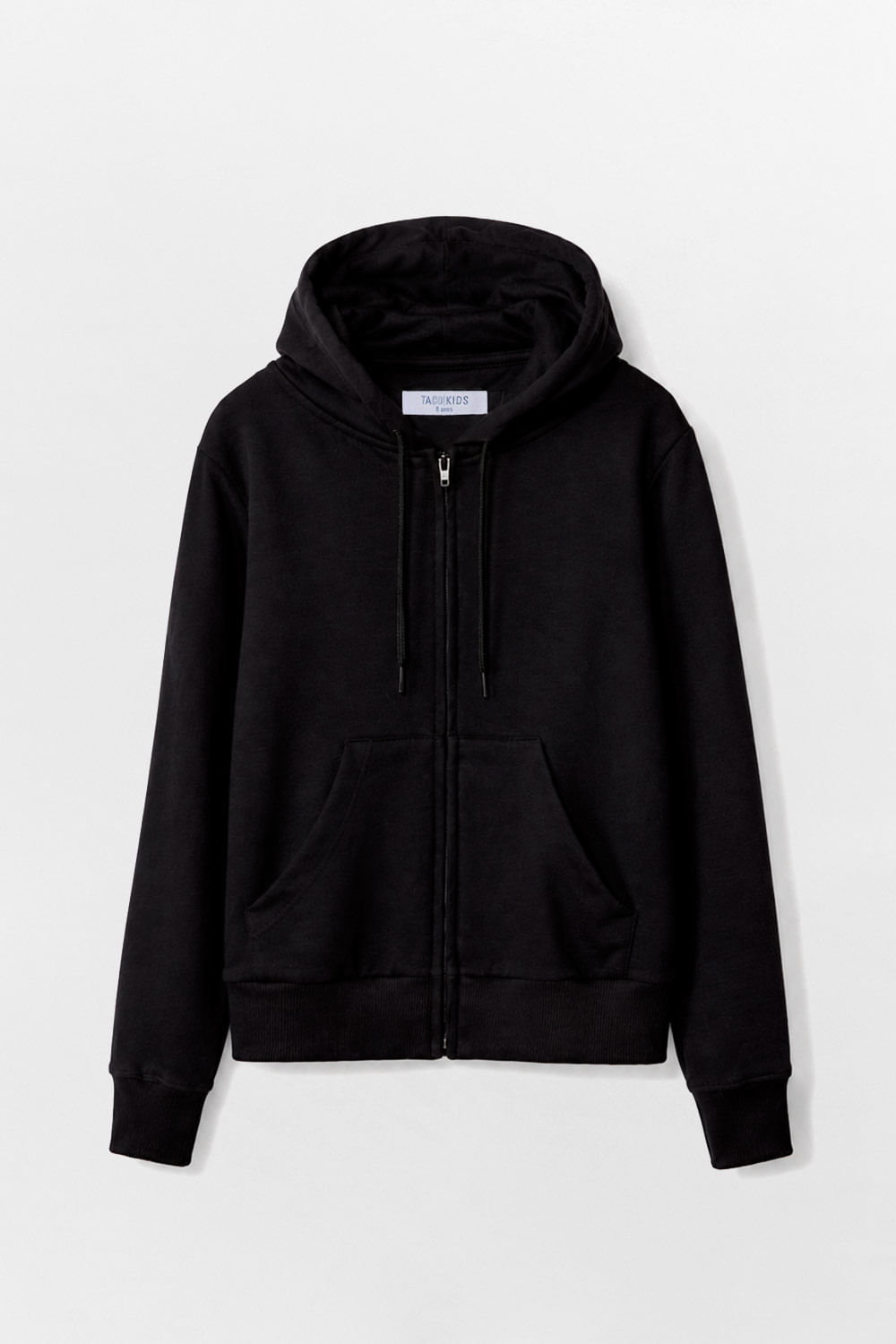 Casaco Infantil Moletom Tricot Preto
