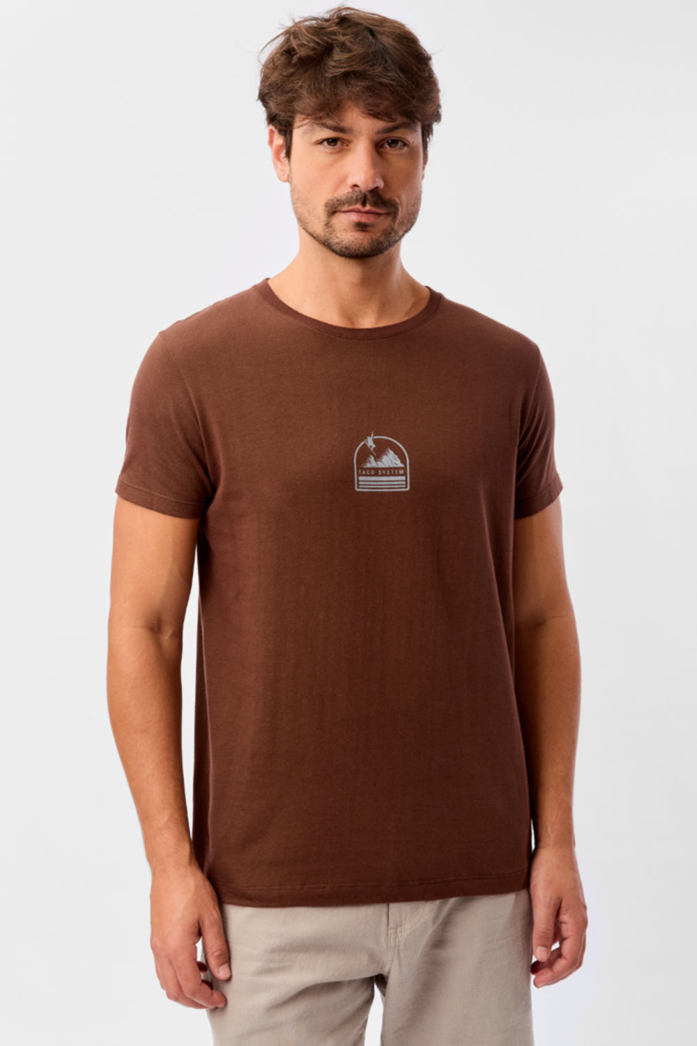 T-Shirt Estampada Premium Sem Costura Snow Cafe