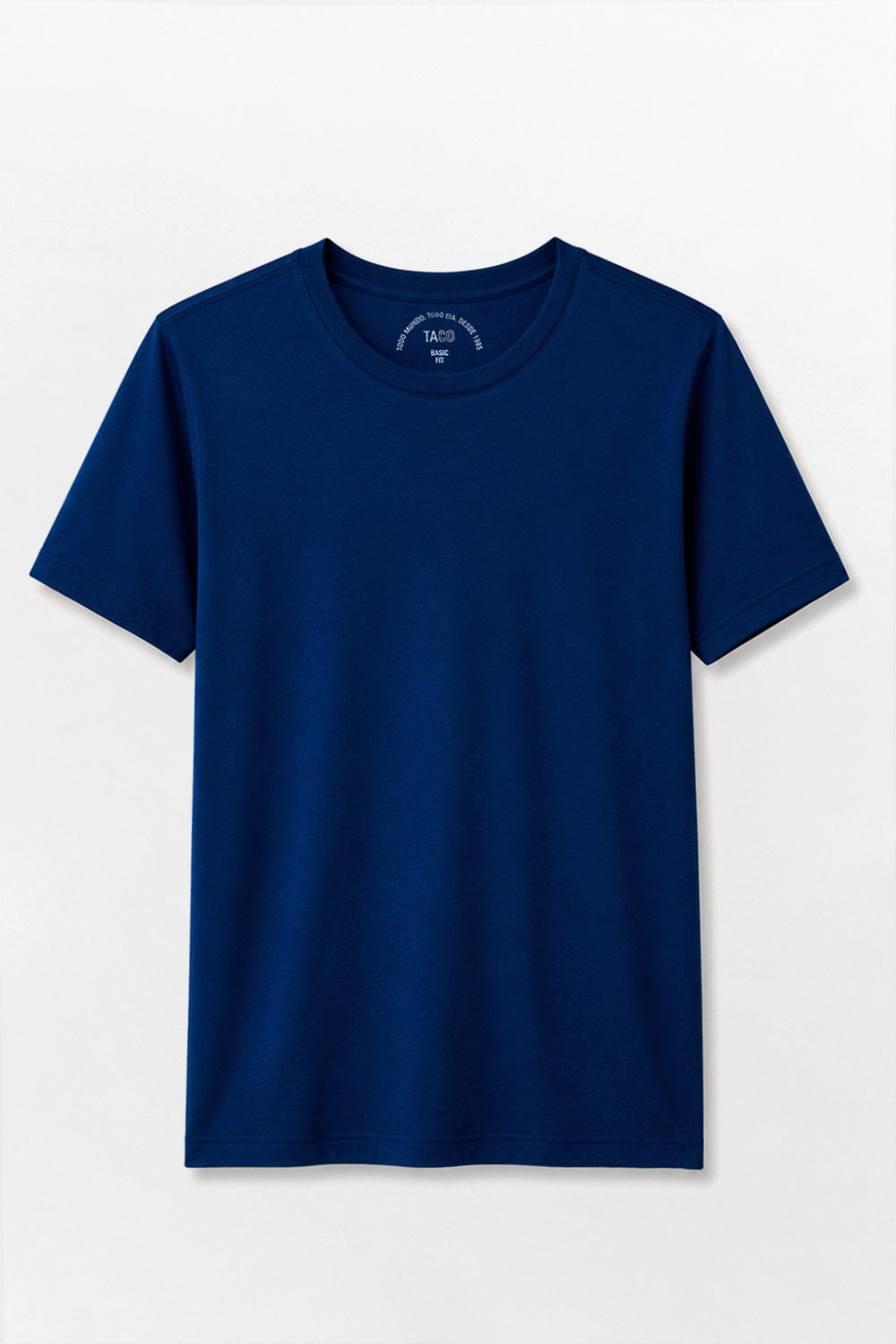 T-Shirt Básica Fit Azul Marinho