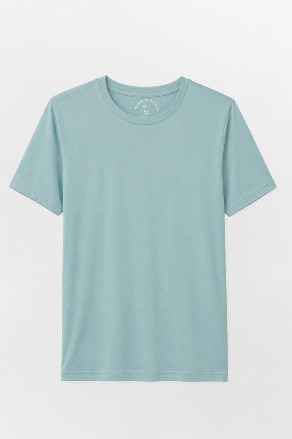 T-Shirt Básica Fit Azul Clara