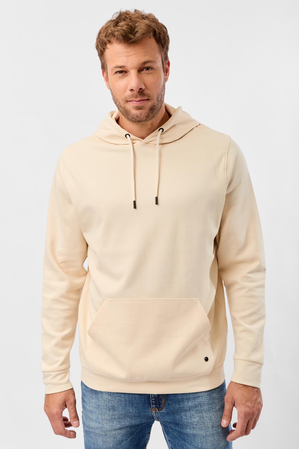 Casaco Suedine Interlock Tech Off White